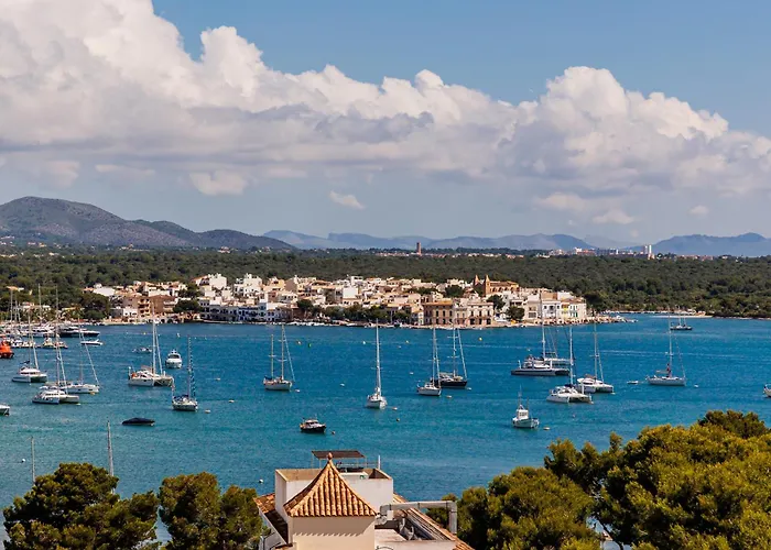Hotel Bellevue Belsana Portocolom  Con una Pista de Golf