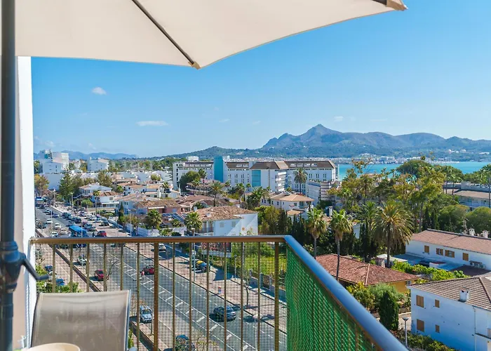 Apartment The Shell Ii, Beach Views And Pool Alcúdia